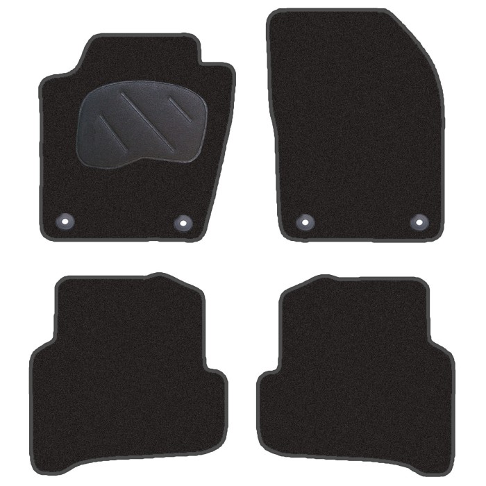 Tapetes de alcatifa para SKODA RAPID (NH)