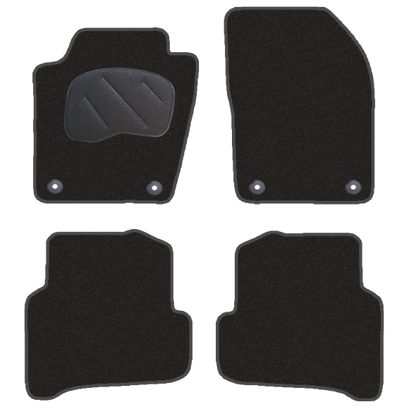 Tapetes de alcatifa para SKODA RAPID (NH)