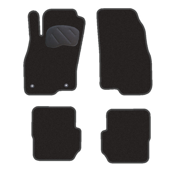 Tapetes de alcatifa para FIAT PUNTO III 3/5P, GRANDE PUNTO 3/5P