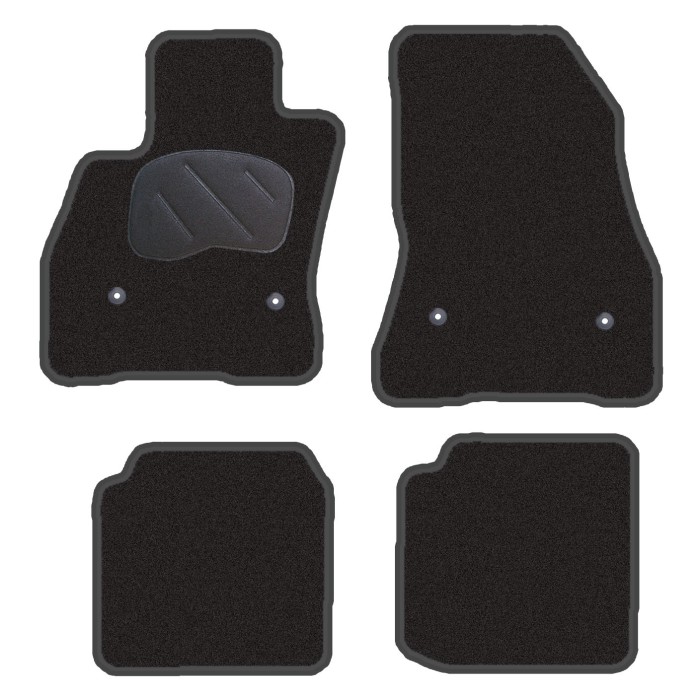 Alfombrillas moqueta para FIAT 500L, LIVING, TREKKING