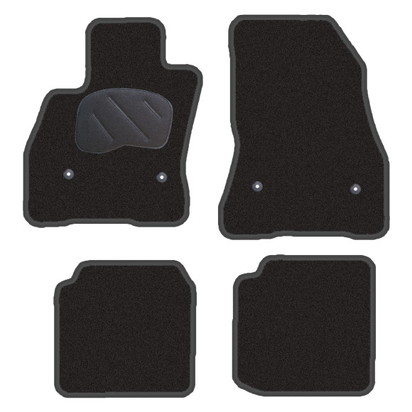 Alfombrillas moqueta para FIAT 500L, LIVING, TREKKING