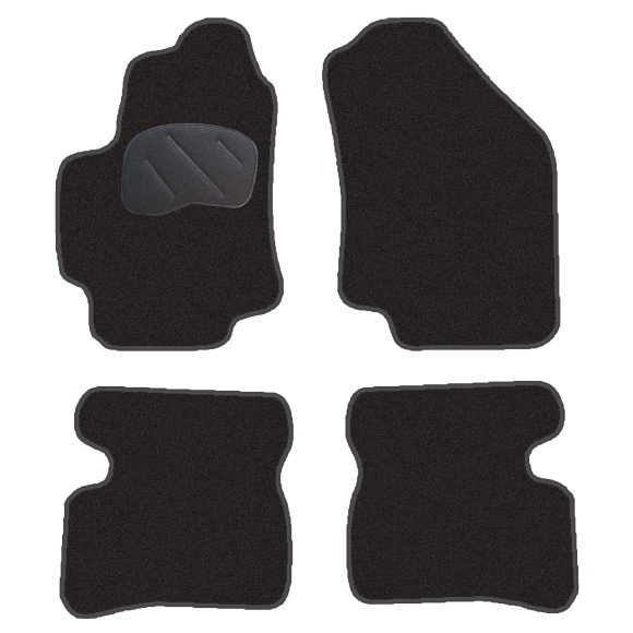 Tapetes de alcatifa para KIA RIO II (SEDAN, 5P)