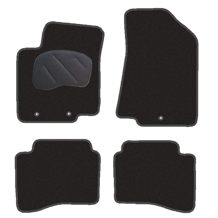 Alfombrillas moqueta para KIA RIO III (3/5P)