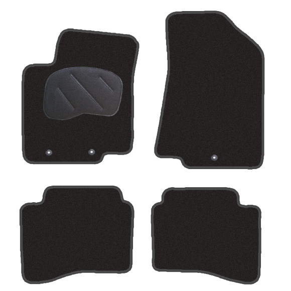 Tapetes de alcatifa para KIA RIO III (3/5P)