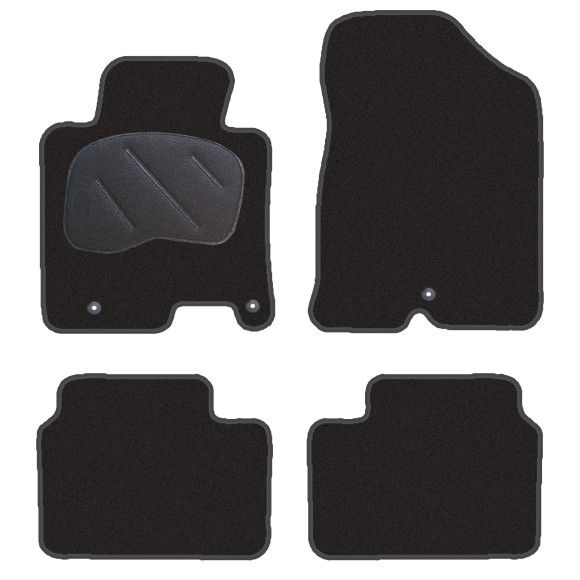 Alfombrillas moqueta para KIA CEED II, CEED II SW, PRO CEED II