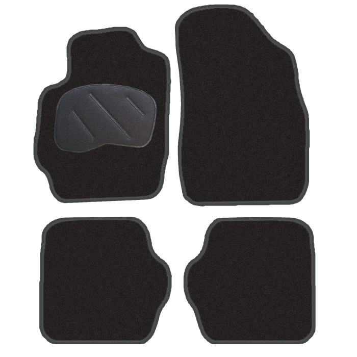 Tapetes de alcatifa para MAZDA 2 II