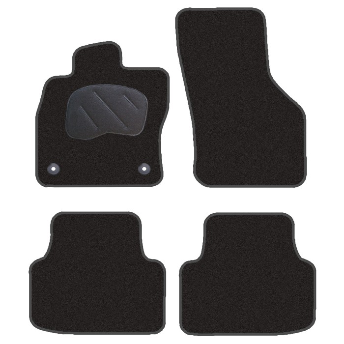 Alfombrillas moqueta para SKODA OCTAVIA III (5E)