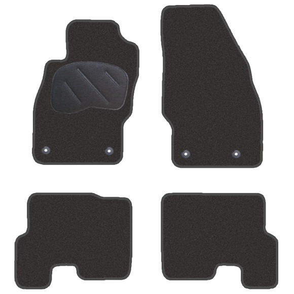 Tapetes de alcatifa para OPEL CORSA E