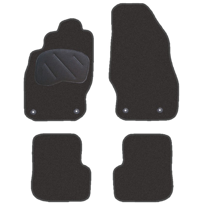 Tapetes de alcatifa para OPEL CORSA D