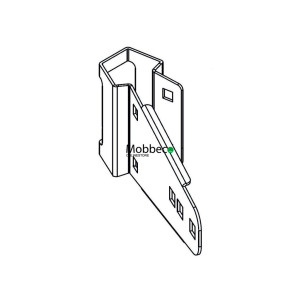 Grapa de fijación nº 643 para escalera Cruz