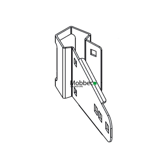 Grapa de fijación nº 644 para escalera Cruz