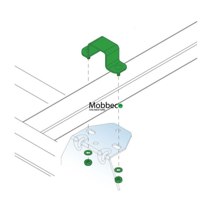 Saco de 4 grampos para Cruz Evo Rack PRO