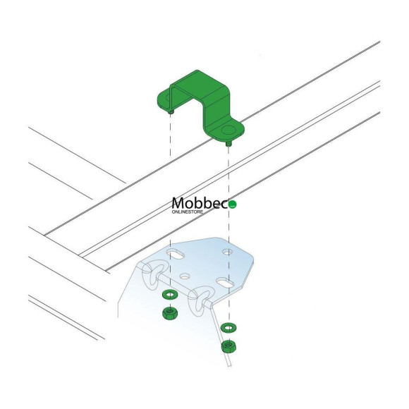 Saco de 4 grampos para Cruz Evo Rack PRO