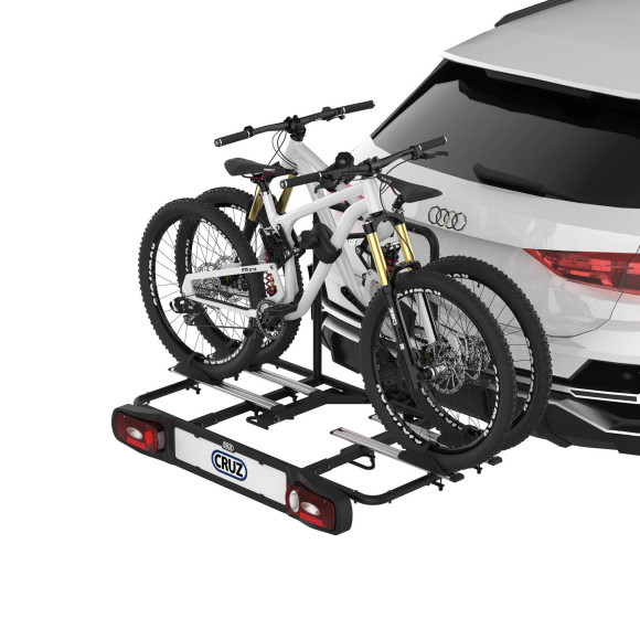 Cruz Plataforma multifunções Tailo + Adaptador para 2 bicicletas