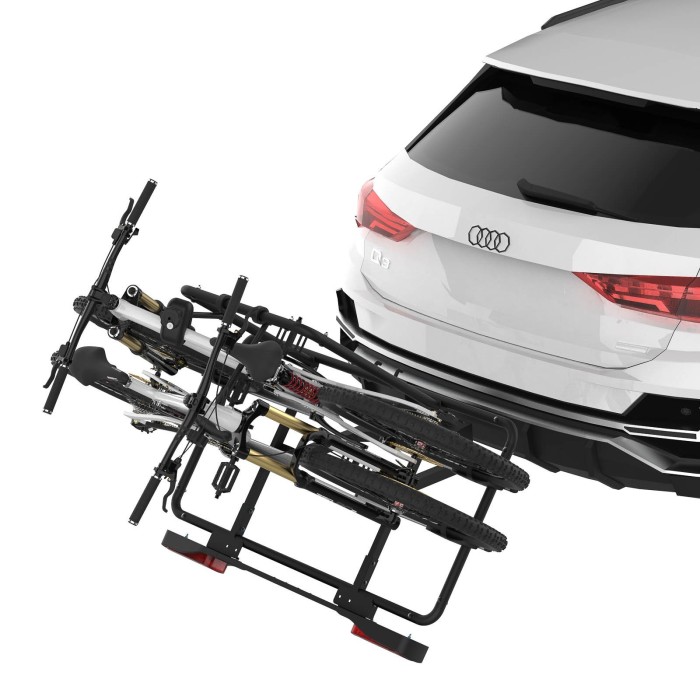 Plataforma multi-función Cruz Tailo + Adaptador para 2 bicicletas