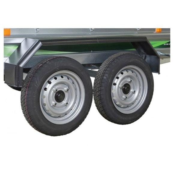 Remolque de doble eje DAXARA 239x4 con freno