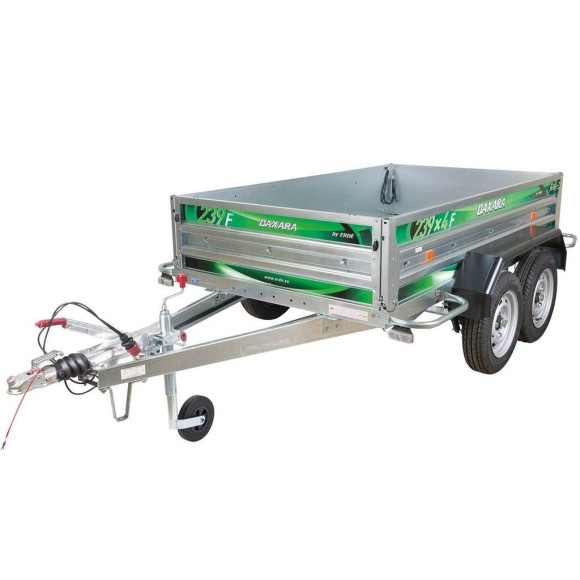 Remolque de doble eje DAXARA 239x4 con freno