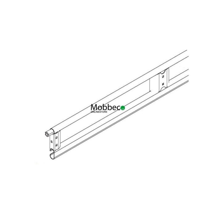 Barandilla lateral derecha de 130 cm  para Cruz Safari