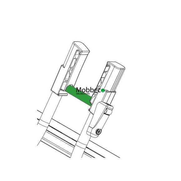 Goma intermedia de protección cuadro para Cruz Race