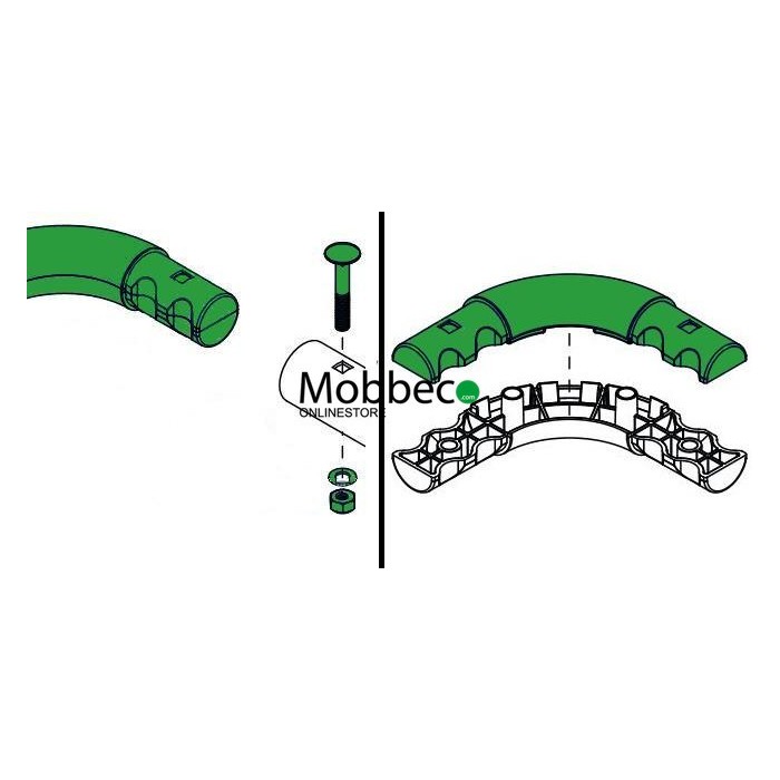 Bolsa de fijaciones para plataforma CRUZ Tailo