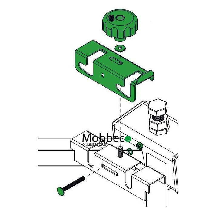 Bolsa de accesorios del pestillo para plataforma CRUZ Tailo