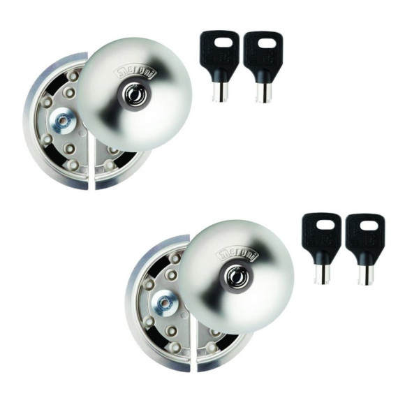 2 fechaduras de segurança clássicas UFO Meroni Carrinha ao melhor preço