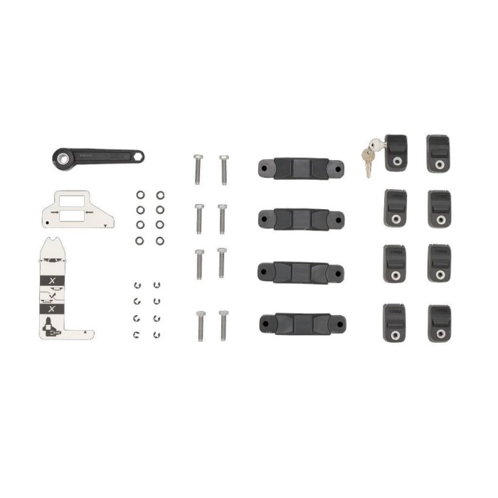Sistema de fijación con cerradura Thule Mounting Brackets