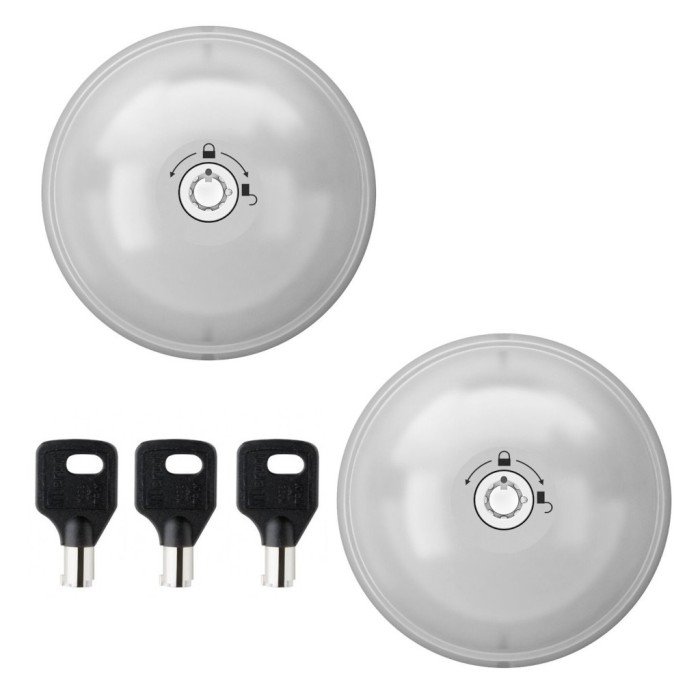 2 fechaduras de segurança UFO 3 Meroni Carrinha ao melhor preço