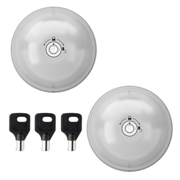 2 fechaduras de segurança UFO 3 Meroni Carrinha ao melhor preço