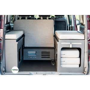 Mueble camper y kit de cama para Volkswagen Transporter T5 y T6 larga al mejor precio 2