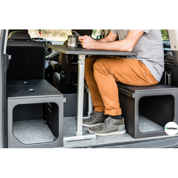 Mobiliário campista e kit de cama para Volkswagen Caddy (20-22) L1 curto ao melhor preço