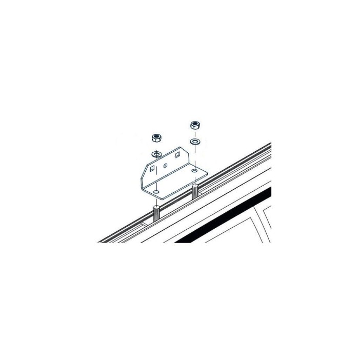 Kit de anclaje 6 soportes CRUZ Land Rover Defender 110-130-P400e (20--)