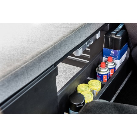 Mobiliário campista e kit de cama para Peugeot Partner L1 (2008-2017) curto ao melhor preço