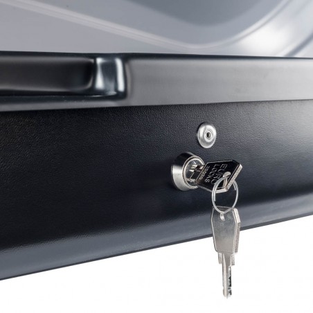 Cofre techo coche Cruz Easy 320N U80 (negro brillo)