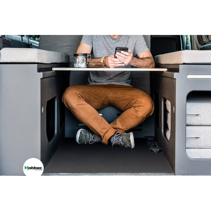 Mobiliário campista e kit de cama para Volkswagen Transporter T5 e T6 longo ao melhor preço