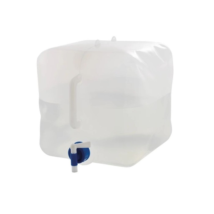 Depósito de agua plegable con grifo 15L