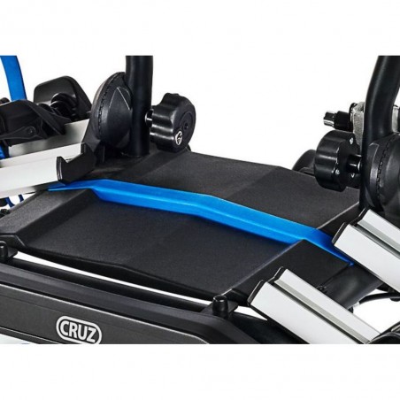 Pivot: Acabamento do chassis preto/azul.