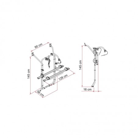 Portabicicletas Fiamma Carry Volkswagen T5 al mejor precio