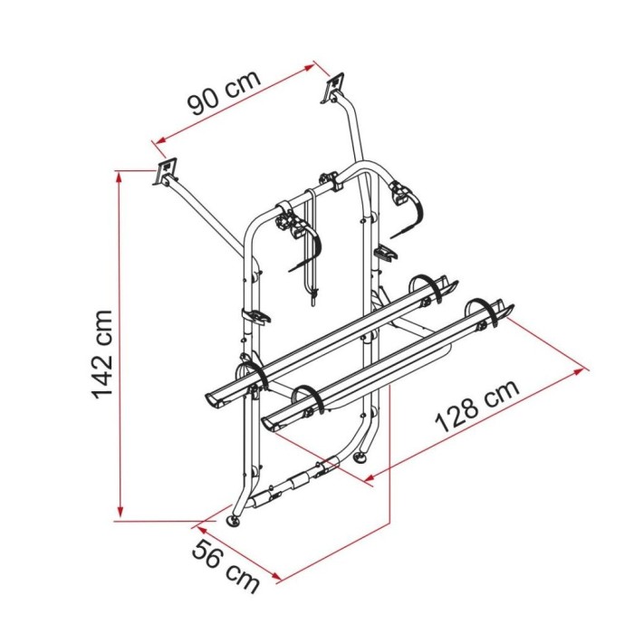 Portabicicletas Fiamma Carry-Bike Volkswagen T6 al mejor precio