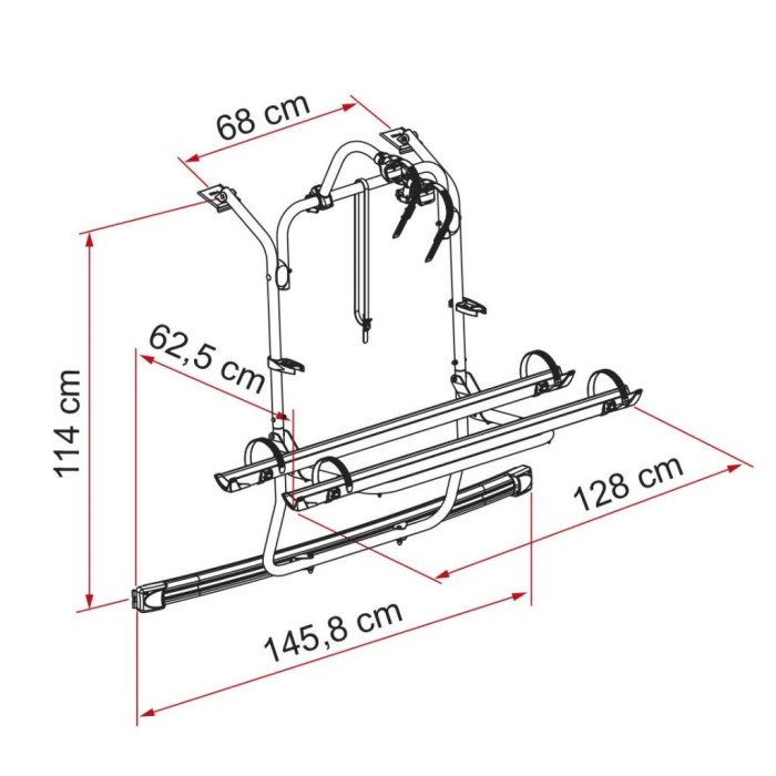 Portabicicletas Fiamma Carry-Bike PSA al mejor precio