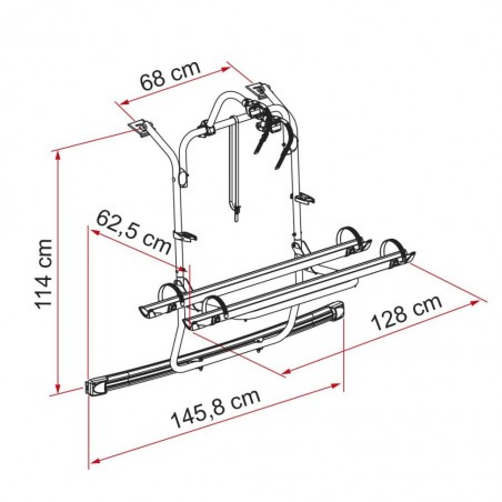 Porta-bicicletas Fiamma Carry-Bike PSA ao melhor preço