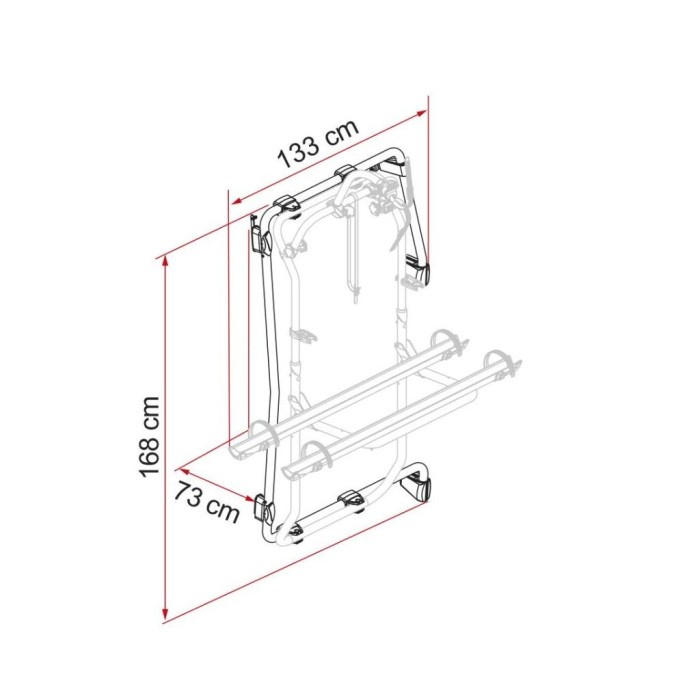 Portabicicletas Fiamma Frame para VW Crafter (17-) al mejor precio