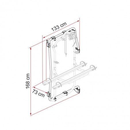 Portabicicletas Fiamma Frame para VW Crafter (17-) al mejor precio