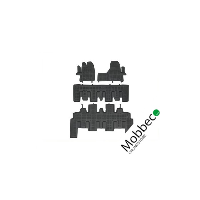 Alfombrillas de caucho para Ford Tourneo Custom (2017-2023)