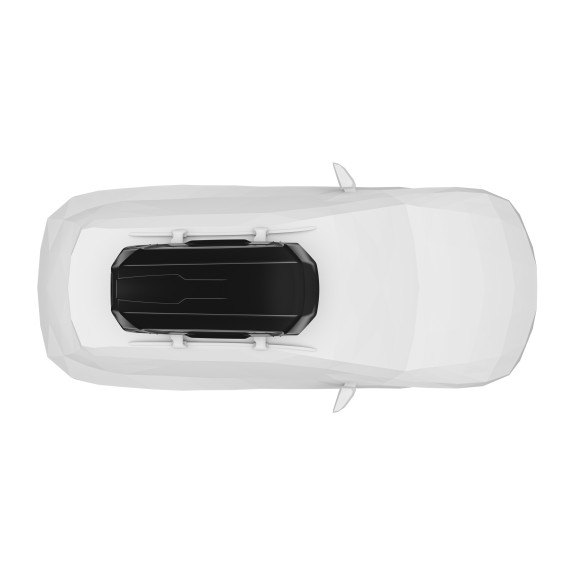 Caixa de tejadilho do carro Thule Motion 3 M (Preto)