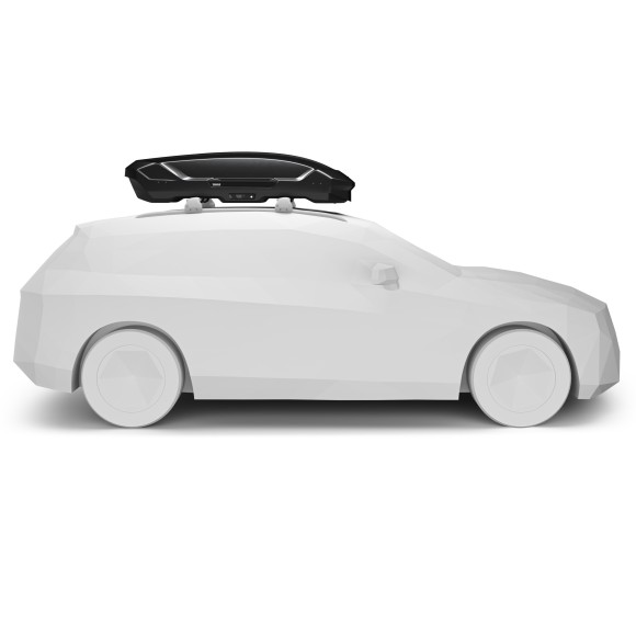 Caixa de tejadilho do carro Thule Motion 3 XXL Low (Preto)
