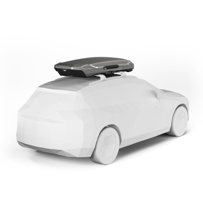 Caixa de tejadilho do carro baixo Thule Motion 3 XL