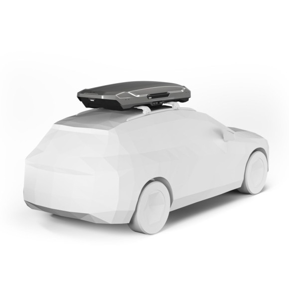 Caixa de tejadilho do carro baixo Thule Motion 3 XL