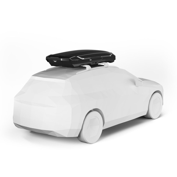 Caixa de tejadilho do carro baixo Thule Motion 3 XL