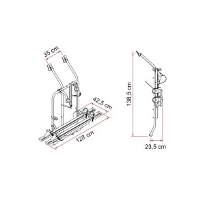 Porta-bicicletas de porta Volkswagen T4 Carry-BikeBike 2